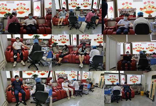 喜迎七一，热血献党——山东省人民政府驻北京办事处开展无偿献血活动