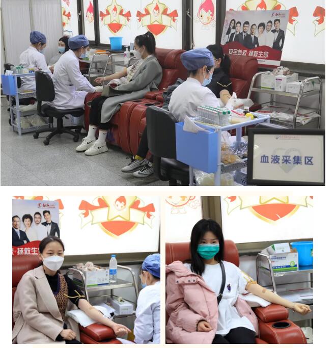 滴滴热血诠释爱心 北京大学人民医院114名职工无偿献血22800毫升