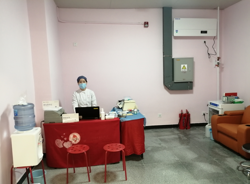 市首批地铁献血屋在学院桥站、学知园站试运营