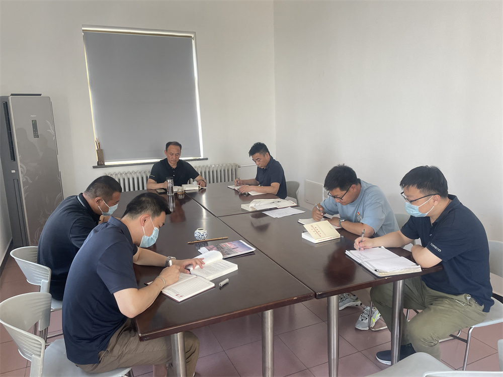 各党支部积极开展主题教育集中学习活动