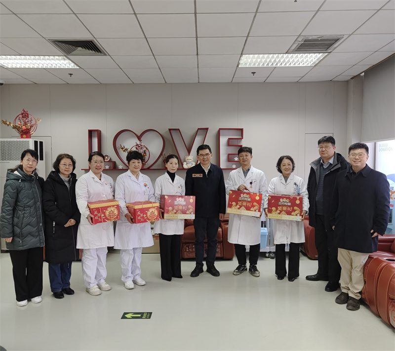 市卫生健康委领导莅临中心慰问调研