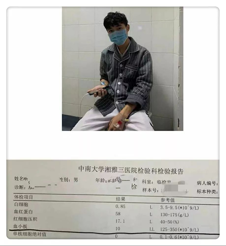 求援||来自血液病房的呼唤
