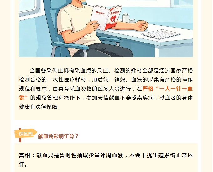 你可能不知道的献血真相！