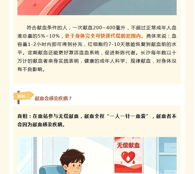 你可能不知道的献血真相！