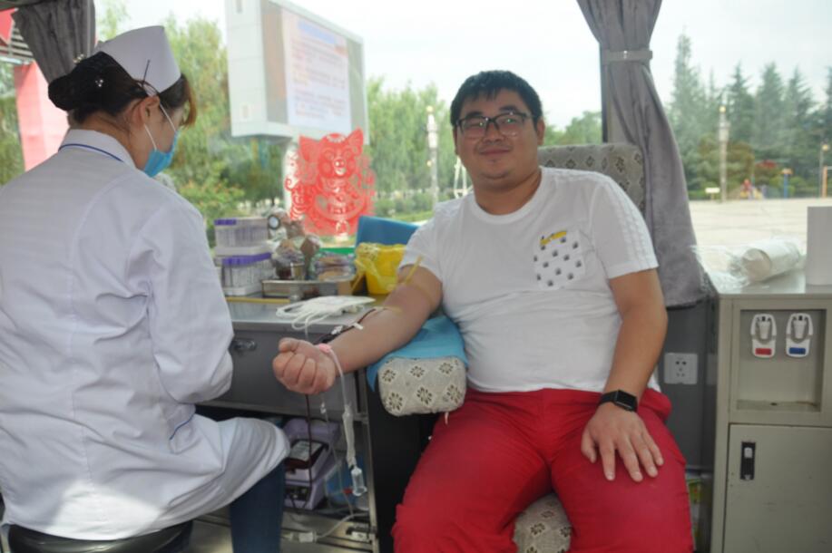 商洛市城管系统56名干部职工捐献血液17200毫升