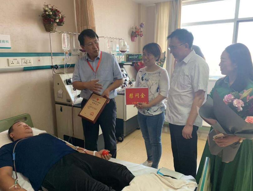 爱，让生命更美好——记泰安市第21例造血干细胞捐献者宁晓阳