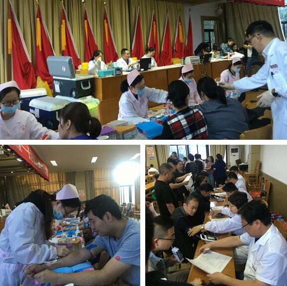 江阴市长泾镇组织开展“滴滴热血、传递爱心、弘扬大爱”主题无偿献血活动