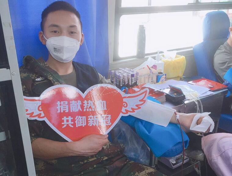 江西：赣鄂情深！ 火箭军驻赣官兵捐献热血携手战疫
