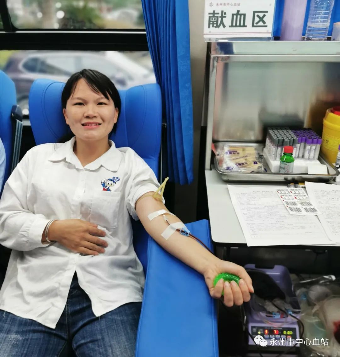 “教书育人，献血救人，我们义不容辞！” ——记永州冷水滩区教育系统无偿献血