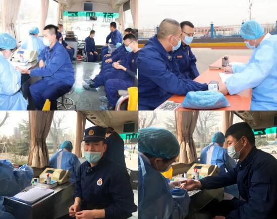 无偿献血 爱心传承——渭南韩城市消防救援大队组织开展无偿献血活动