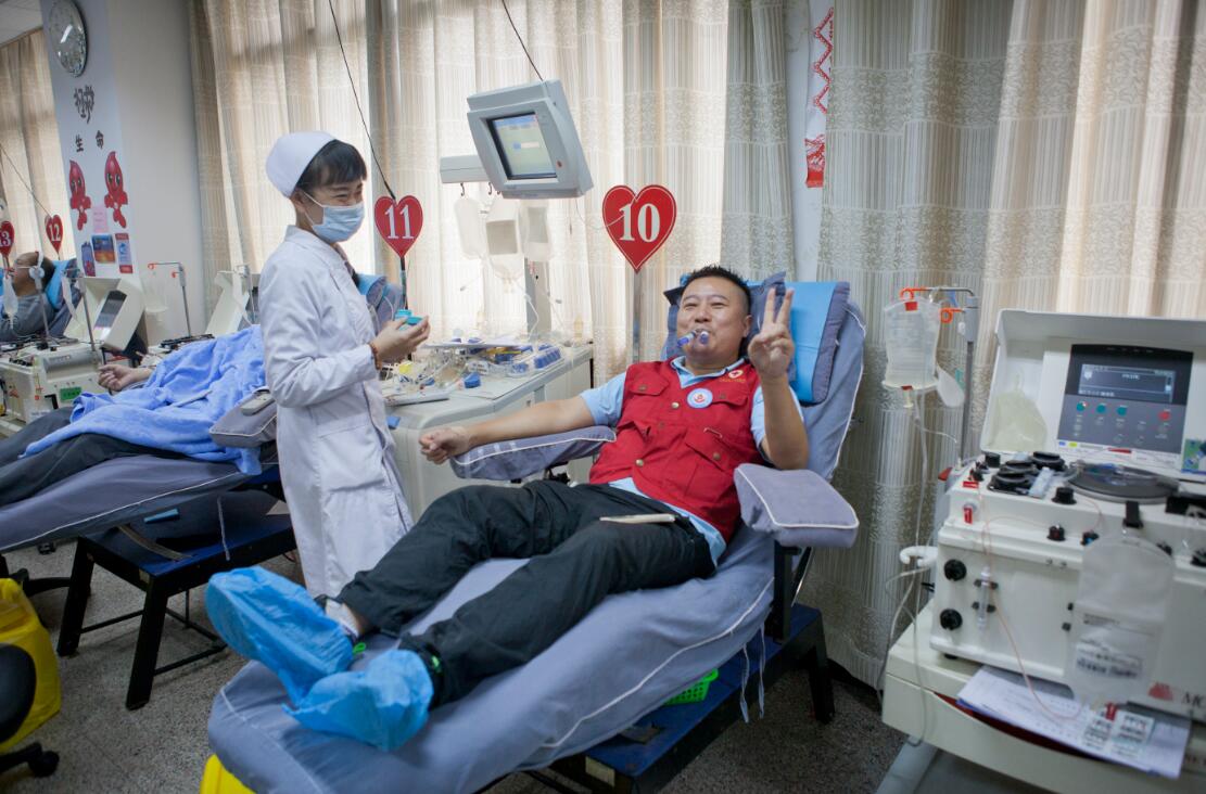 晒照第十一波：献血救人，始终有我