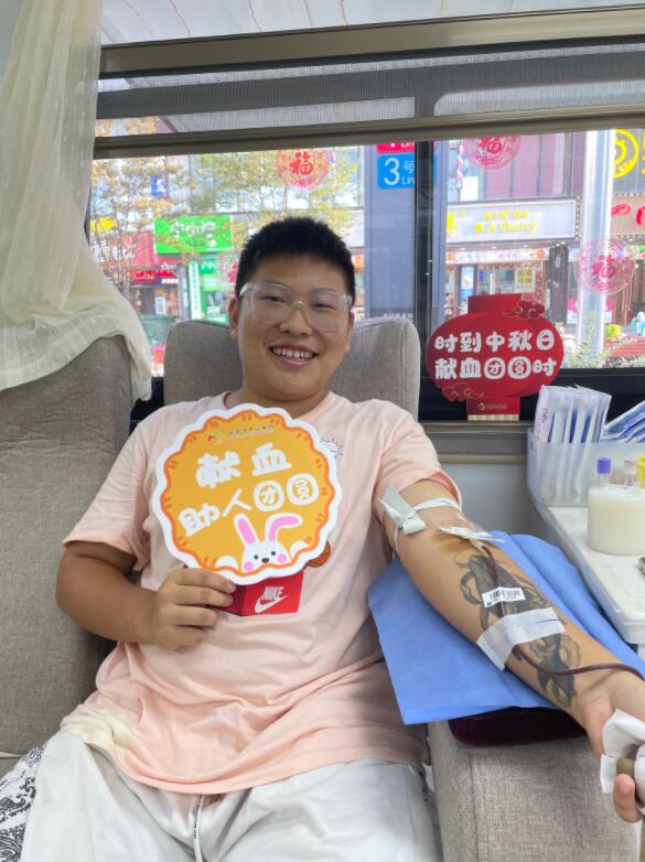 南昌江西科技学院学生齐大壮：我是熊猫血 救人我能行