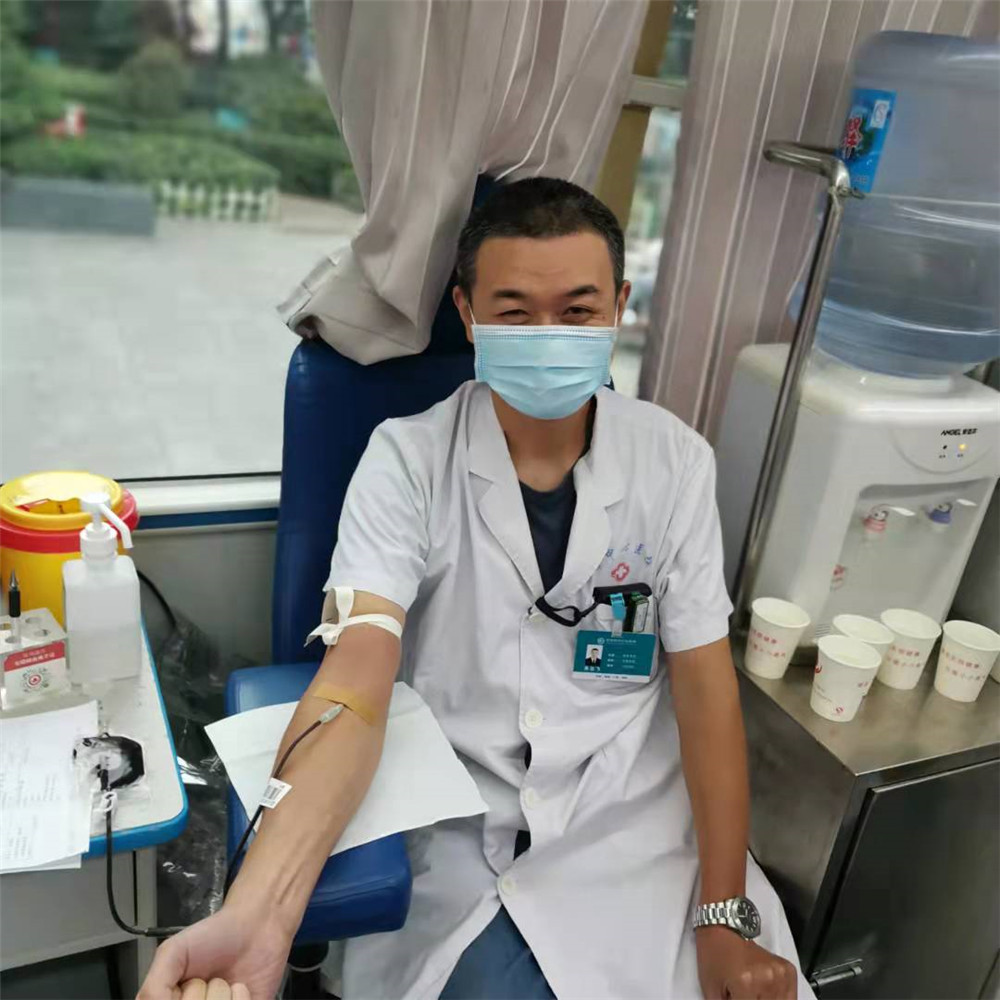 驻马店市中心医院开展2021年无偿献血活动