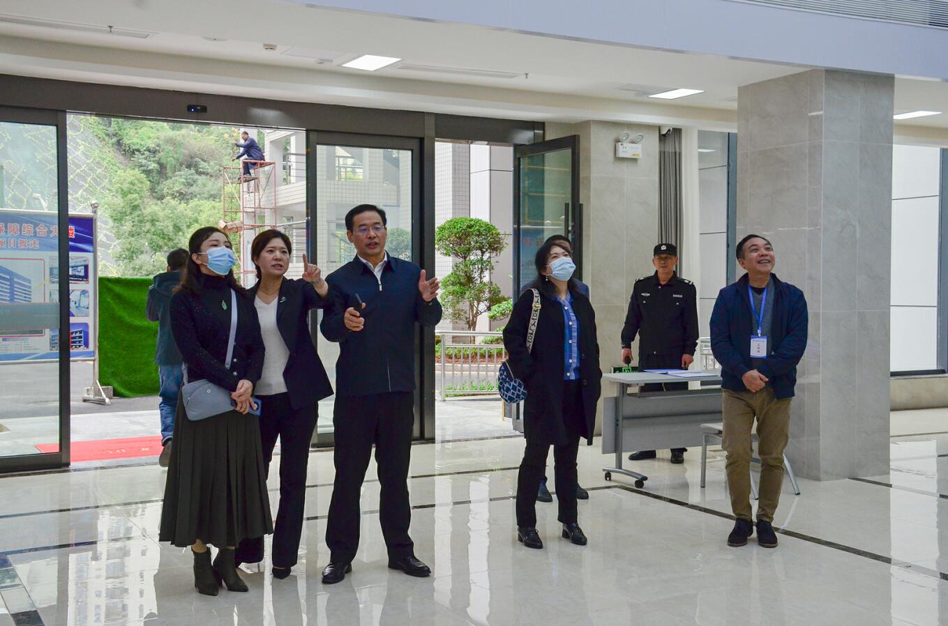 湖北省血液管理中心主任王娟调研宜昌智慧血站和项目建设