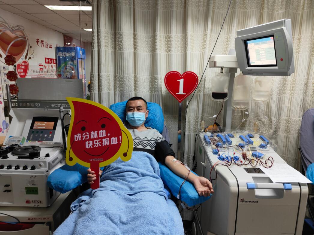 武汉朱传军：每月2次爱心献血之约 他坚守了7年