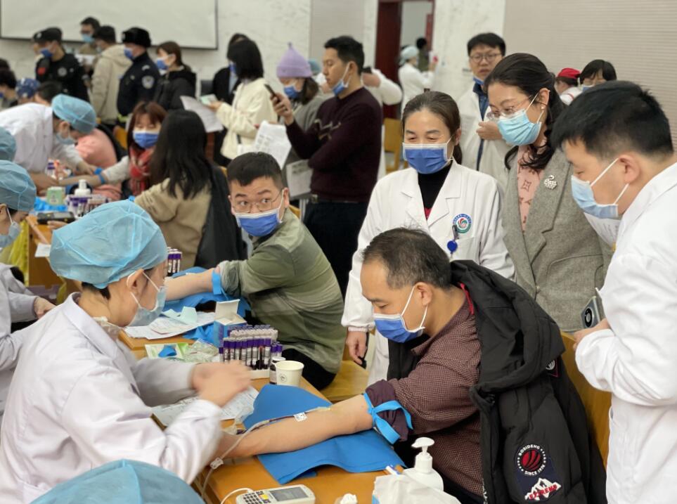 涓涓热血  铺就生命之路  江西南昌大学第一附属医院开展2022年度第一次无偿献血活动