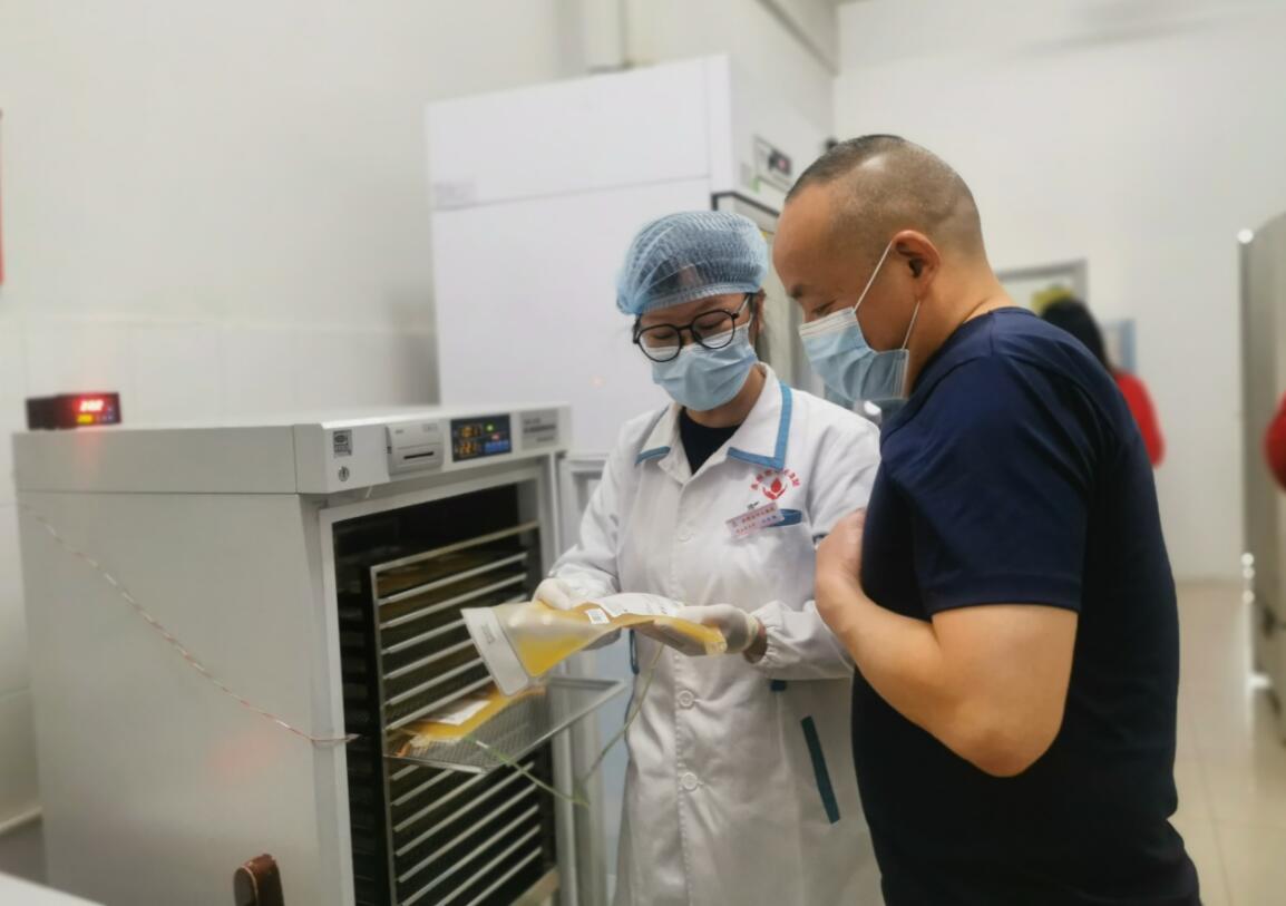 省血液安全技术核查工作组莅临永州市中心血站进行专项检查
