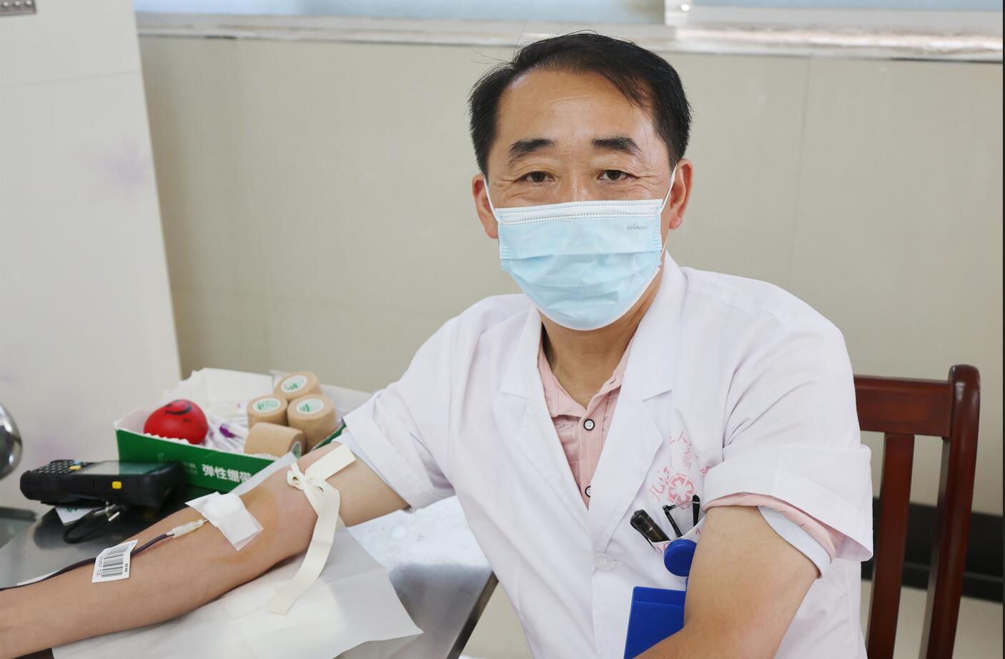 九江市第三人民医院开展无偿献血活动