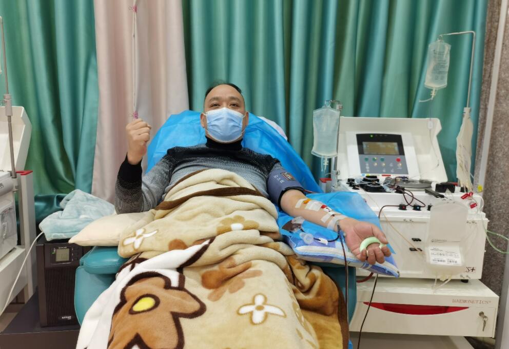 “浆”爱进行到底——永州5名新冠病毒感染康复者捐献恢复期血浆
