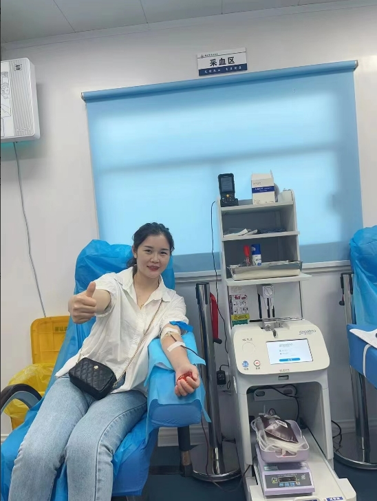 郴州“熊猫血”护士应急献血7次 曾跨市献血救人