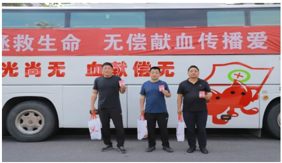 无偿献血 用爱心拯救生命——渭南华州区高塘镇组织开展团体献血活动