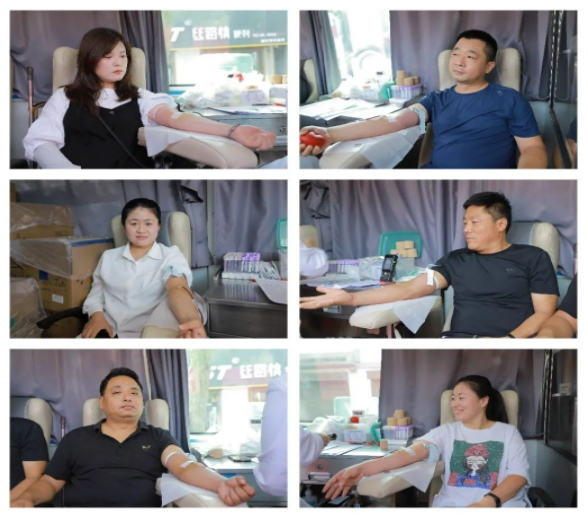 无偿献血 用爱心拯救生命——渭南华州区高塘镇组织开展团体献血活动