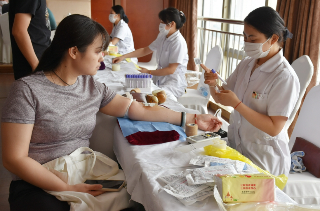 南昌市产业投资集团有限公司：献血总量1.49万余毫升