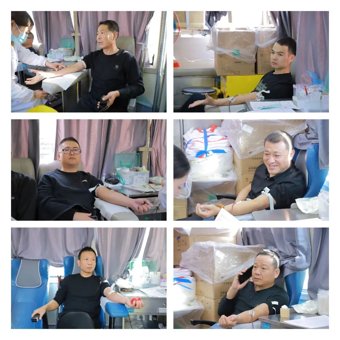 无偿献血同携手 灿烂生命再启程—渭南蒲城县组织开展大型团体献血活动