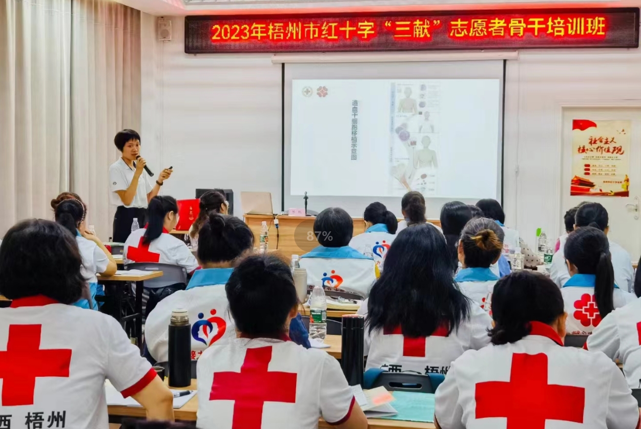 梧州市中心血站陈艳获评全国红十字志愿服务先进典型