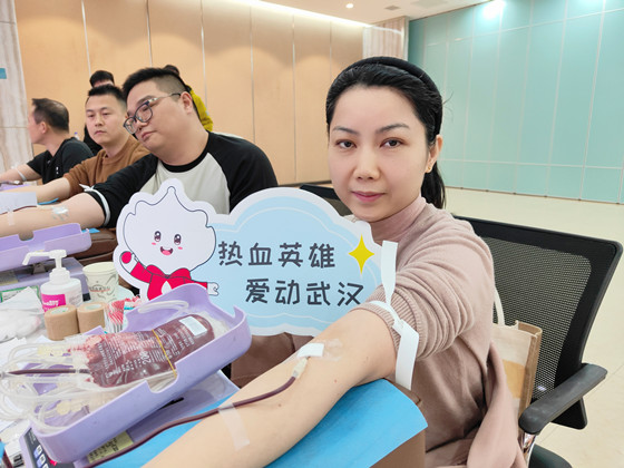 热血践初心 我们都是追“锋”人!武汉市园林和林业局开展无偿献血活动