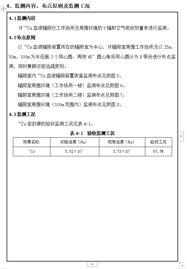 大连市红十字血液中心 137Cs血液辐照装置项目验收情况公示