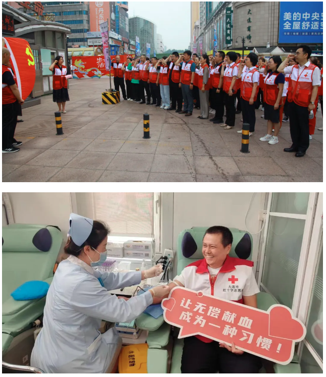 特别关注 | 市红十字会开展“弘扬干字精神、争当攻坚先锋”主题党日暨三献宣传招募活动