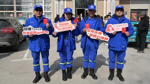 团体献血 | 学习雷锋好榜样，热血奉献迎春光——旅顺口区江西街道组织开展无偿献血活动
