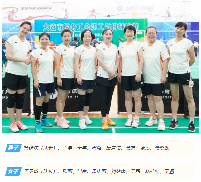 中心动态 | 热血同心，激情澎“排”——大连市血液中心气排球队勇创佳绩