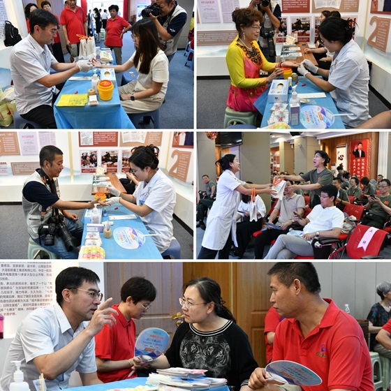 以热血践初心 以服务暖民心——大连市血液中心开展无偿献血进社区活动