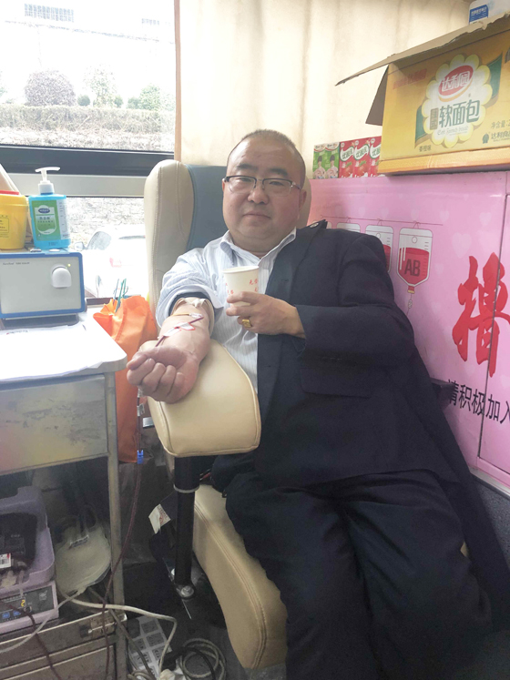 “温暖冬季”在行动 ——无偿献血活动走进石泉县中池镇