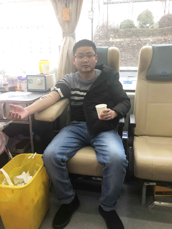 “温暖冬季”在行动 ——无偿献血活动走进石泉县中池镇