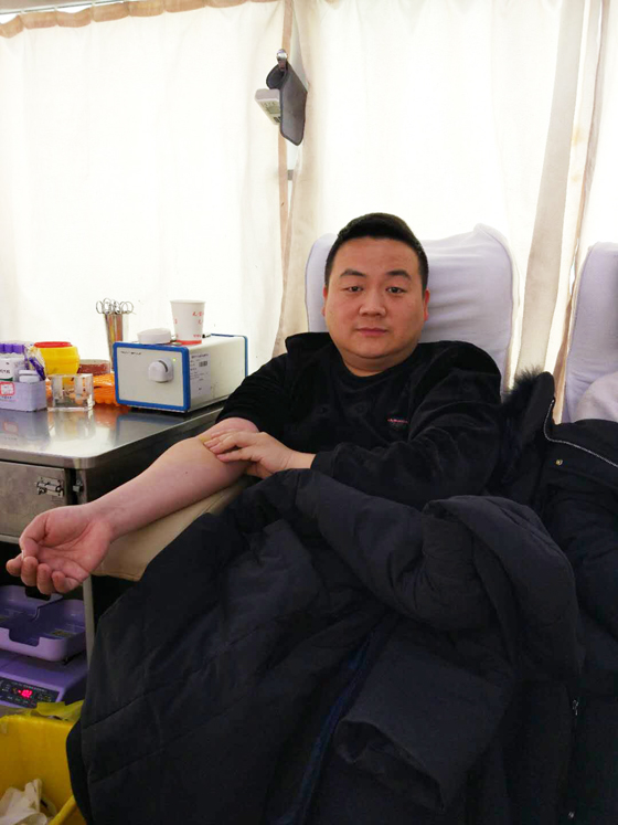 汉阴县观音河镇再次组织无偿献血活动