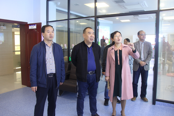 陕西省血液中心一行莅临我站调研指导