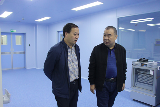 陕西省血液中心一行莅临我站调研指导