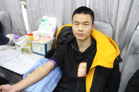 不忘初心献热血 奉献爱心担使命——江北高级中学积极开展冬季献血活动