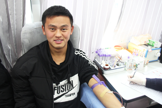不忘初心献热血 奉献爱心担使命——江北高级中学积极开展冬季献血活动