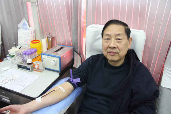 水电三局职工医院积极参加冬季爱心献血活动