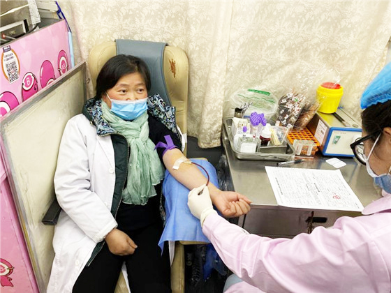 紫阳县公民医院积极展开冬天无偿献血活动