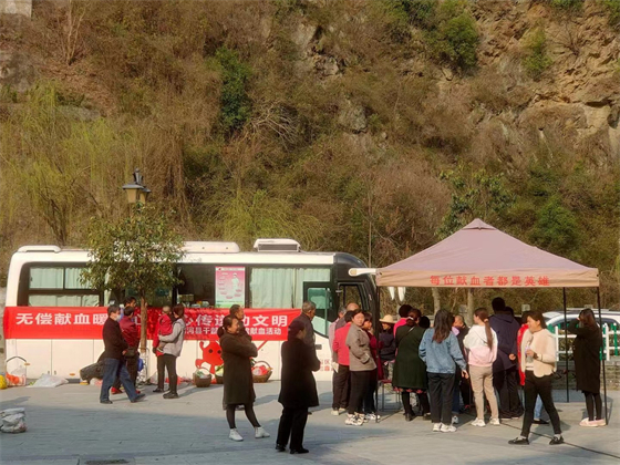 她，成为白河首位造血干细胞捐献登记志愿者