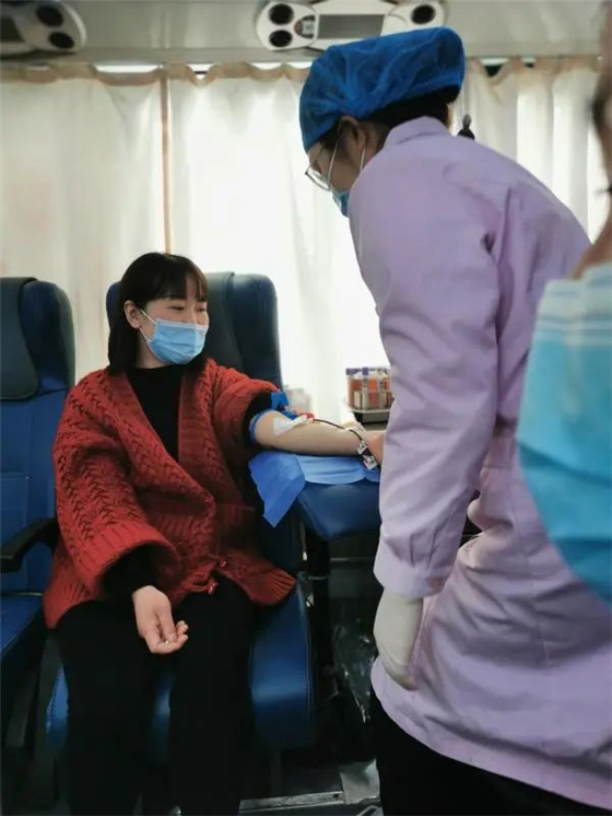 汉阴民申医院组织开展春季无偿献血活动
