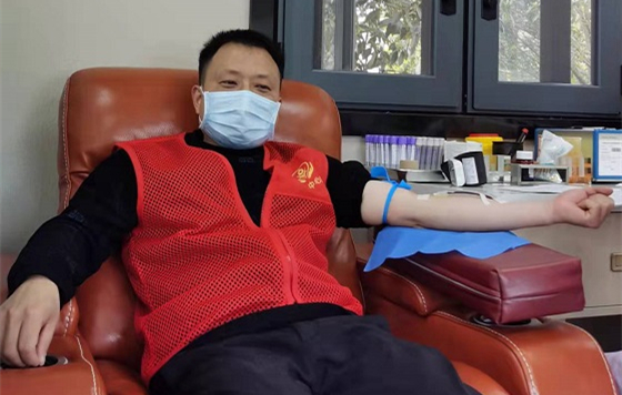 市中心血站党员志愿服务做表率 无偿献血勇当先