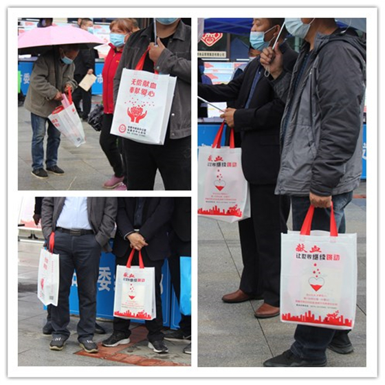 安康市中心血站积极参加“科技之春”宣传月活动