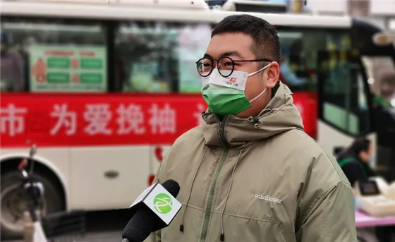 为爱挽袖 让爱传递丨绿源天鲜商贸有限公司积极开展冬季无偿献血活动