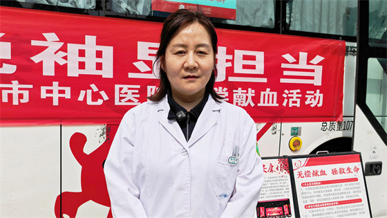 安康市中心医院开展无偿献血活动